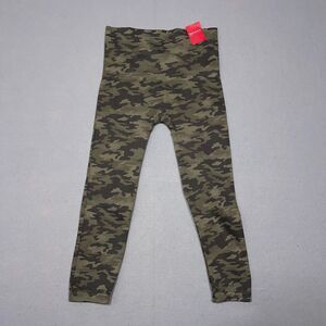 SPANX Seamless Ankle Leggings 1X Camo Active Shaping Look At Me Now Leisure